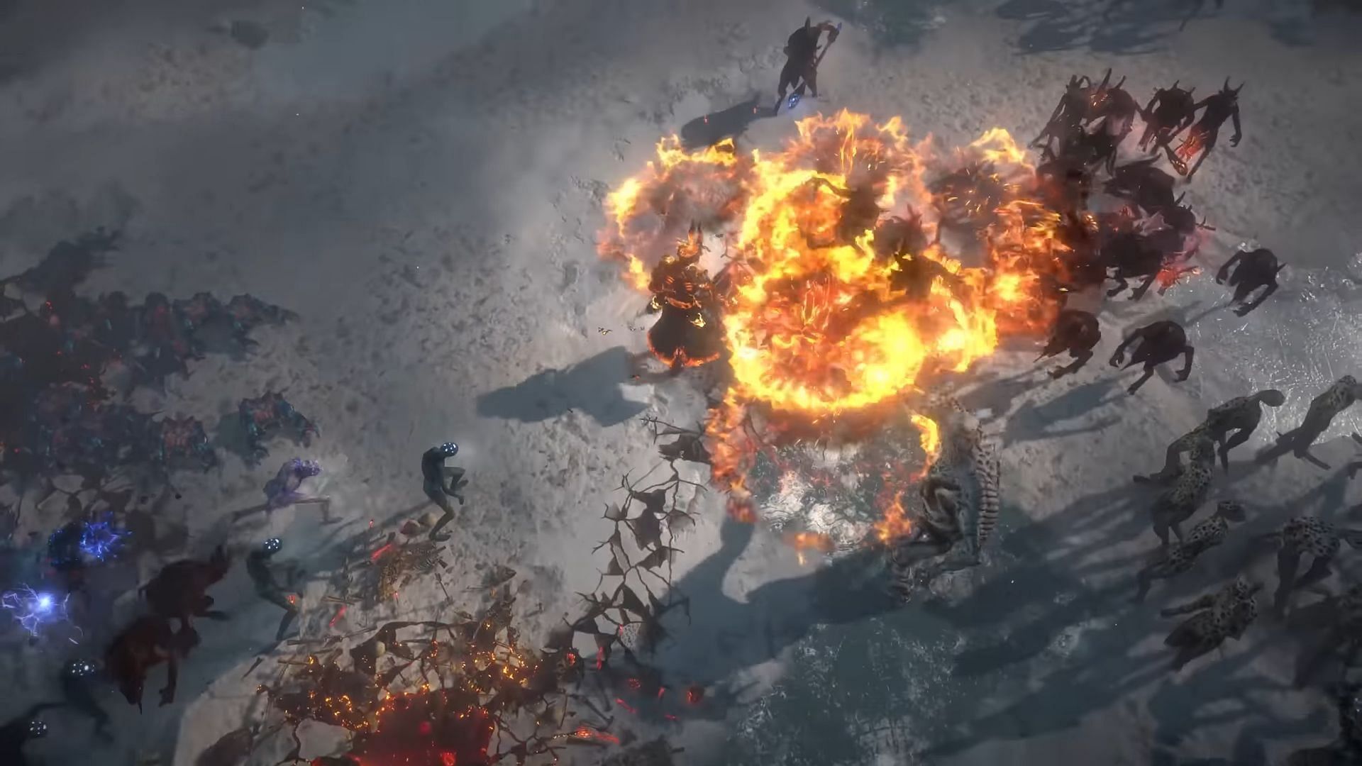 The floor is lava (Image via Grinding Gear Games)